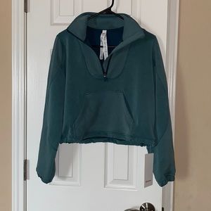 Lululemon Brushed Softstreme Ribbed Half Zip